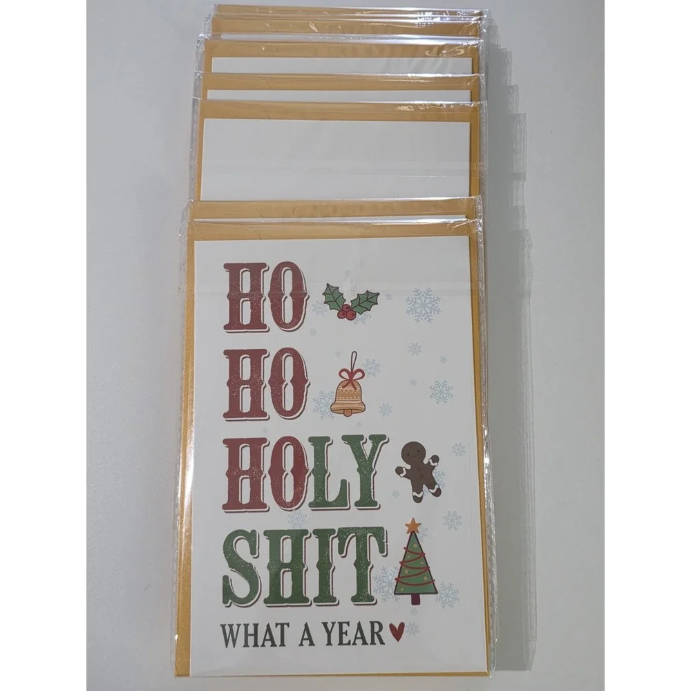 Funny Christmas Card Adult - Naughty Christmas Cards with Envelope Lot Of 10